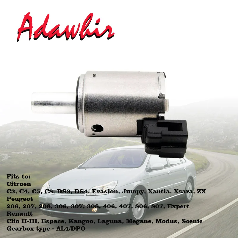 Brand New Genuine DPO/AL4 Automatic Gearbox Solenoid Valve 257416 9653760480 For Peugeot Renault Citroen DPO AL4 |