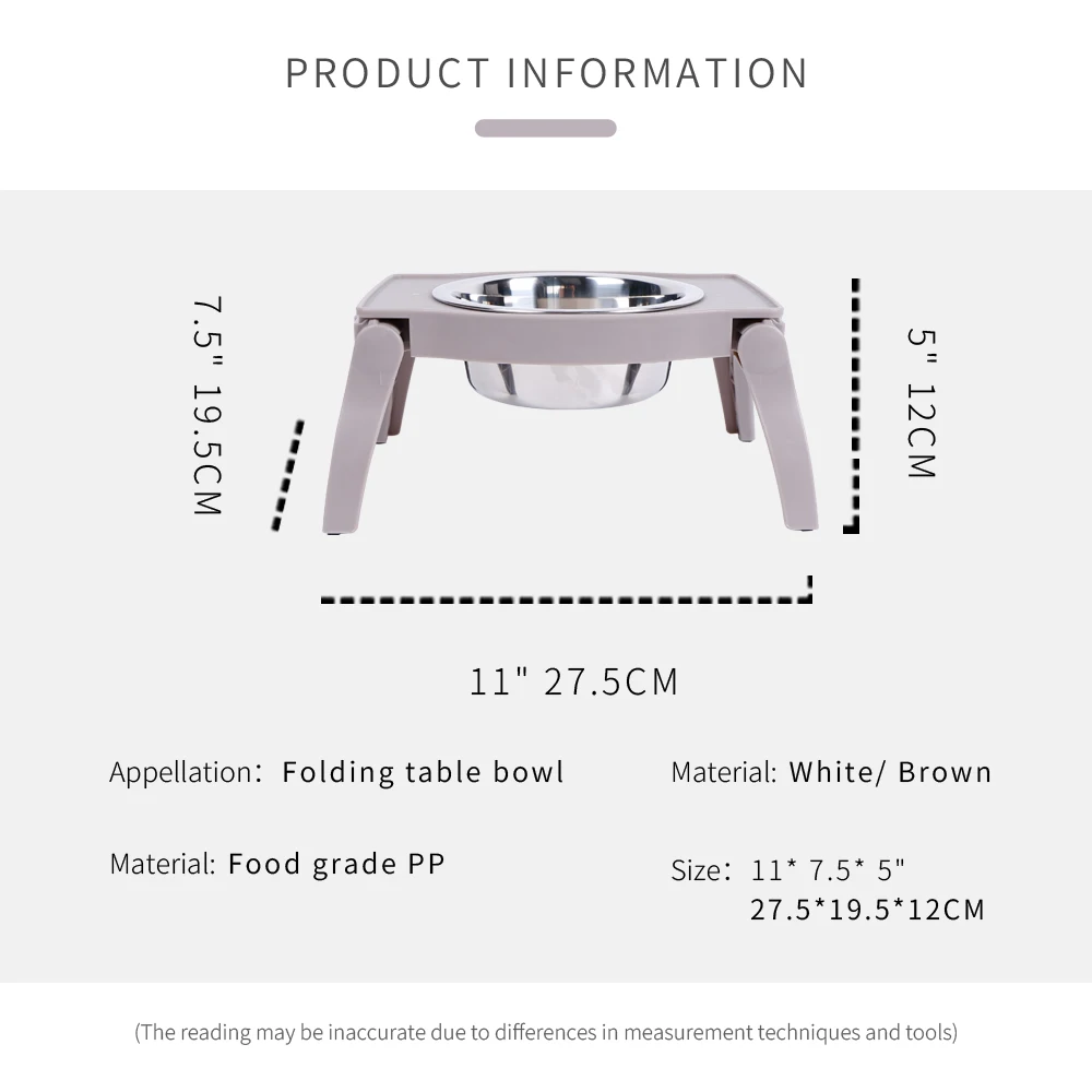 Миска для собак и кошек из нержавеющей стали, миска для еды, складная кормушка для щенка, для собак, кошек, Нескользящие миски для питья, товары для домашних животных, Perros