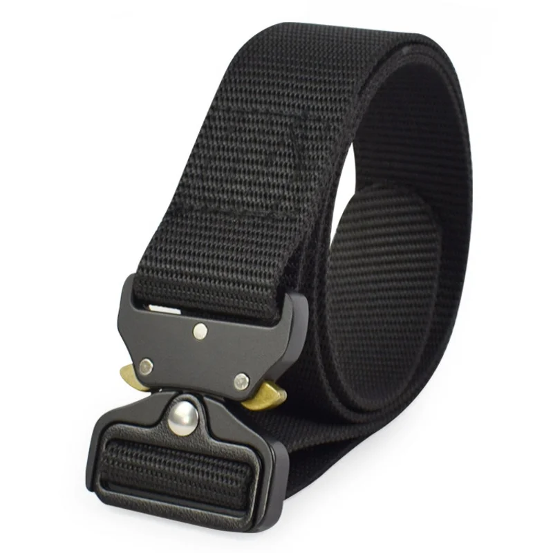 

Tactical Belt Men Adjustable Heavy Duty Army Military Waist Belts Metal Buckle Nylon Belt Outdoor Sport Training Hunting Belts