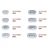 50pcs Disposable BBQ Drip Pans Aluminum Foil Grease Drip Pans Recyclable Grill Catch Tray For Weber Outdoor Supplies 2