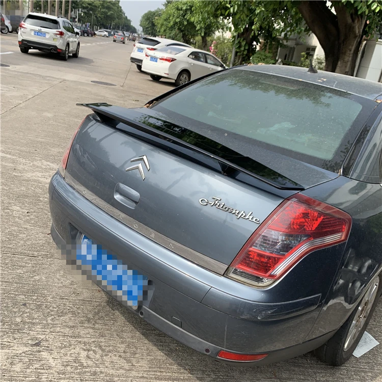 Спойлер для Citroen c-thiomphe 2006- c-thiomphe спойлер TF ABS Пластиковый материал заднее крыло автомобиля цветной задний спойлер