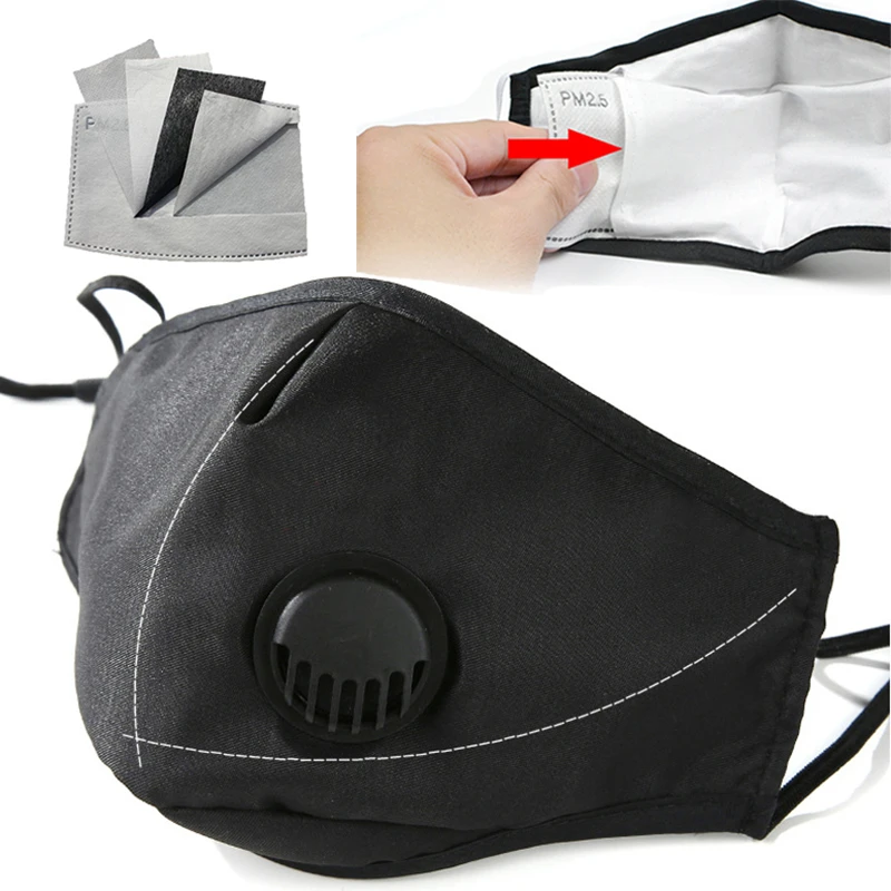 

Schutzmaske PM2.5 Face Mask Dust Face Mask Reusable Masks Cotton Unisex Mouth Muffle Mascara