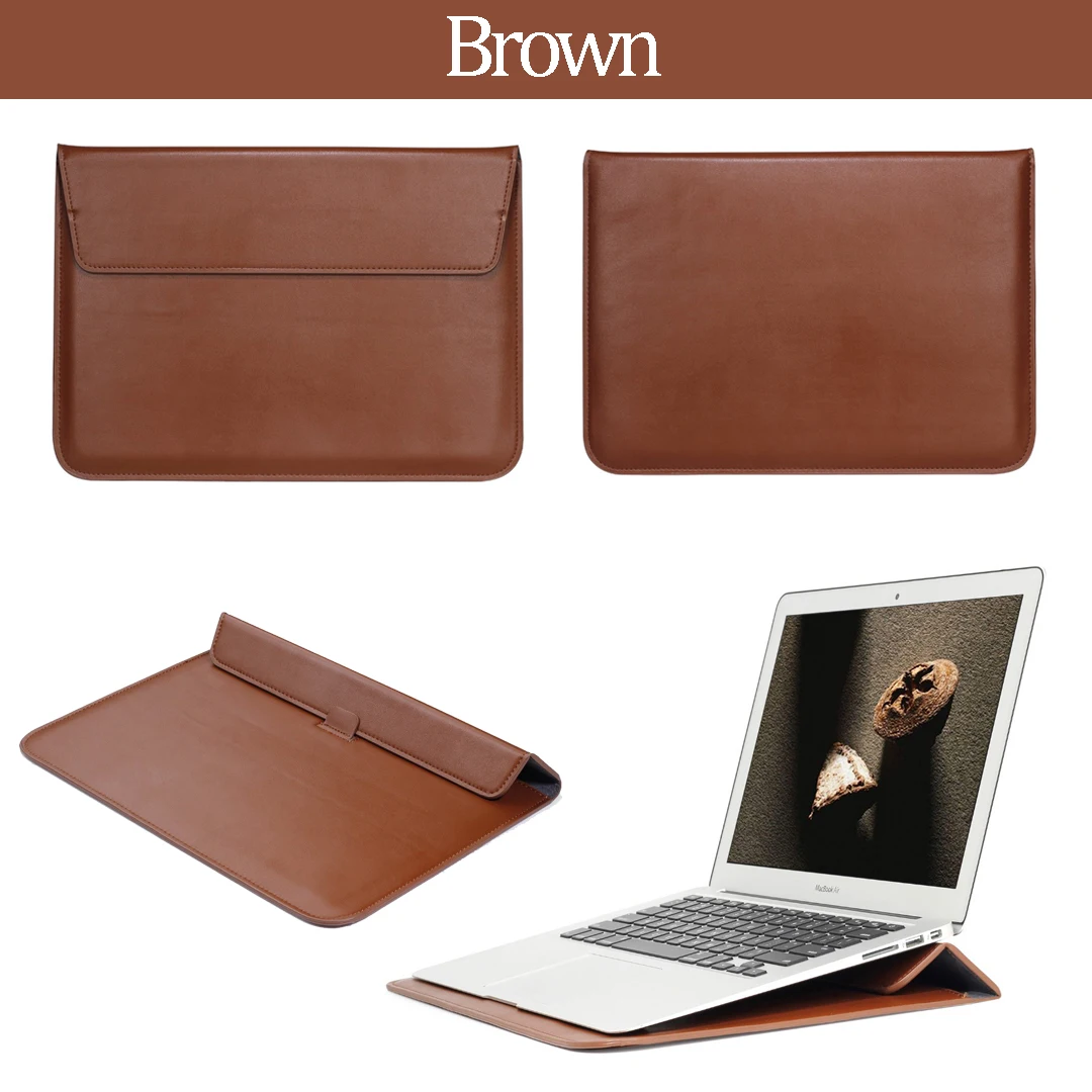 Sleek Laptop Bag & Sleeve with Built-in Stand