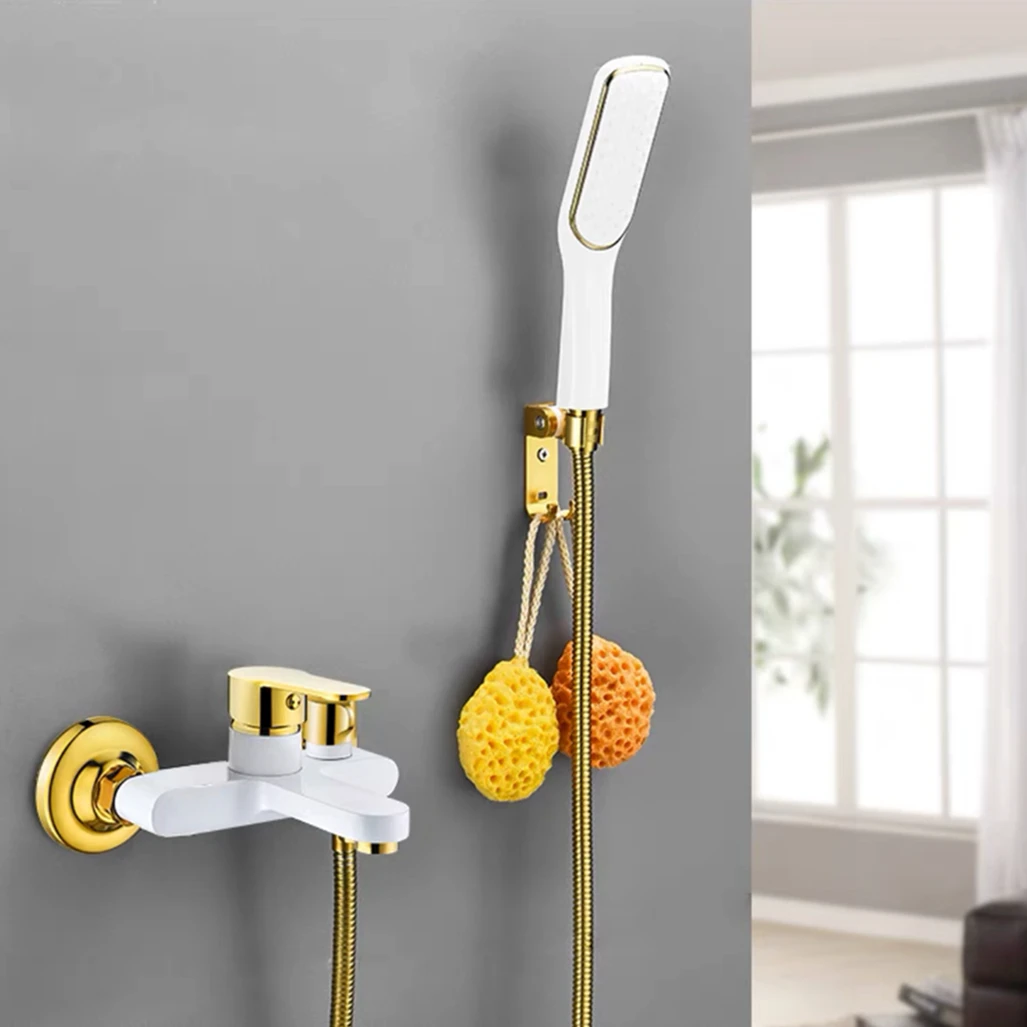 shower-faucet-white-black-brass-bathroom-accessories-mixer-valve-bathtub-shower-tap-kit-wall-mount-adjustable-hand-spray-shower