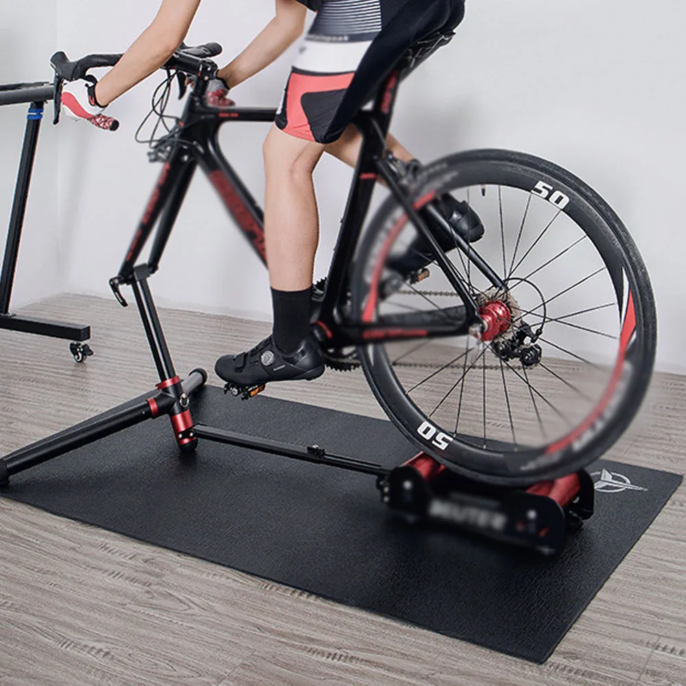 GEWAGETrainerExerciseMatForTrainerFloormatBicycleTrainingRubberMatYogaForBike