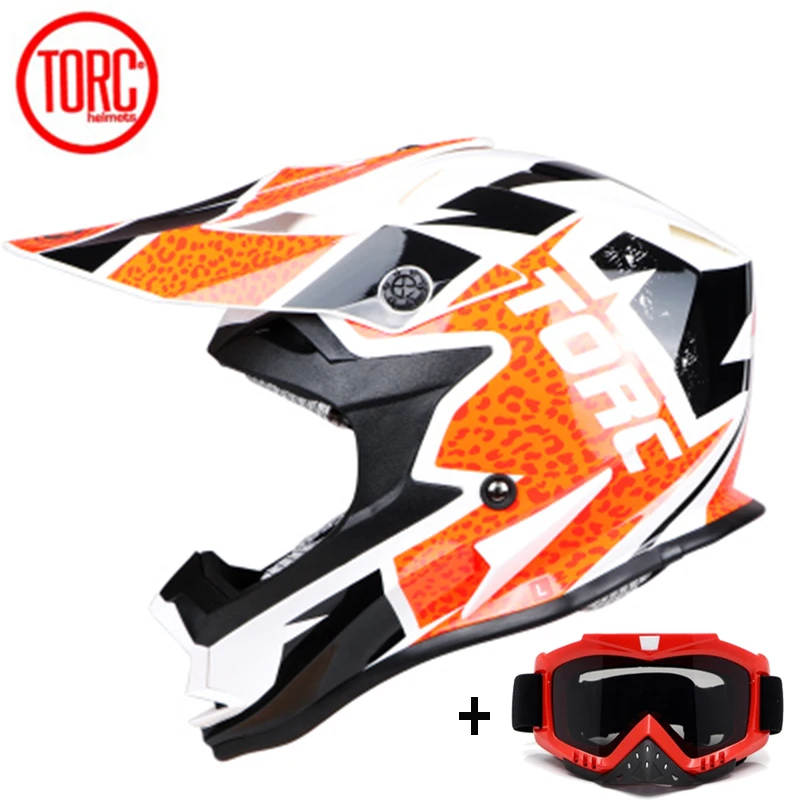 1 Torc оригинальные moto cross шлемы внедорожные Casco moto Capacetes велосипедные дорожные горные мото rbike DOT ECE casco шлемы - Цвет: 1