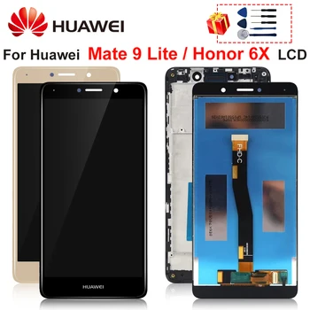 

5.5" LCD For Huawei Mate 9 Lite BLL-L23 LCD Touch Screen Display Digitizer Assembly Parts For Honor 6X GR5 2017 Display