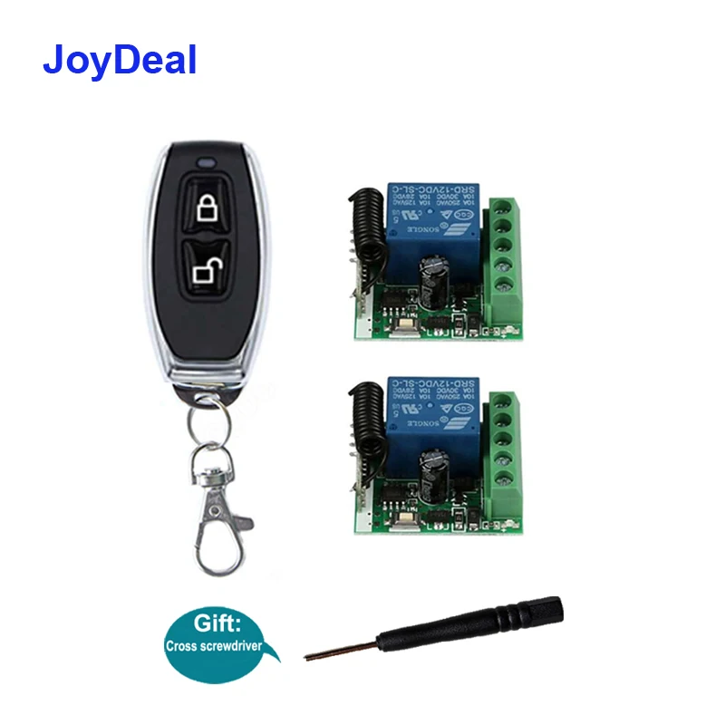 

Wireless Smart Remote Control Switch DC 12V 1 Channel Receiver Module For Electronic Lock Door Controller Led Light Lamp DIY