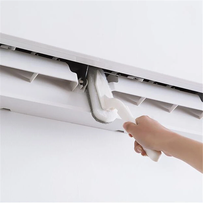 Long Handle Bathroom Brush Kitchen Organizer Tile Washing Toilet Floor Cleaner Holder Magic Soft Sponge Air Conditioner Brush