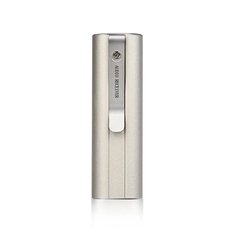 Mini Metal Stainless Steel Bluetooth Headphone Audio Receiver And 3 5mm Adapter 2 in 1 Wireless 4 2 for Headphone Speaker