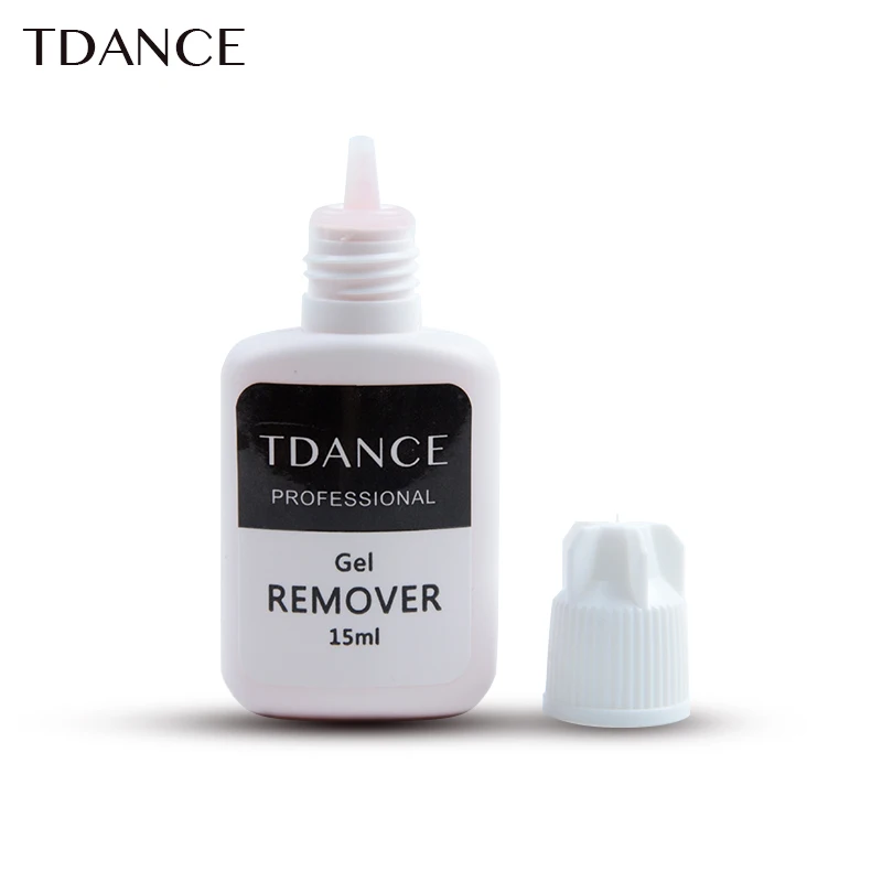 Tdance15g Eyelash Glue Remover Eyelash Extensions bottle gel seal Adhesive Remover Essential make up Tool Removal