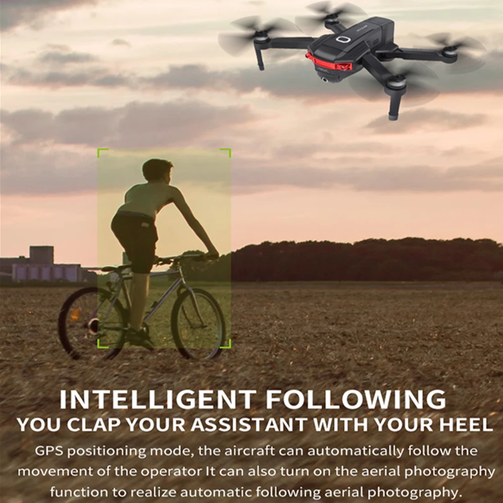 Радиоуправляемый Дрон 4K gps Дроны с 5G WiFi FPV HD Квадрокоптер с камерой бесщеточный Квадрокоптер складной Вертолет VS F11 CG033
