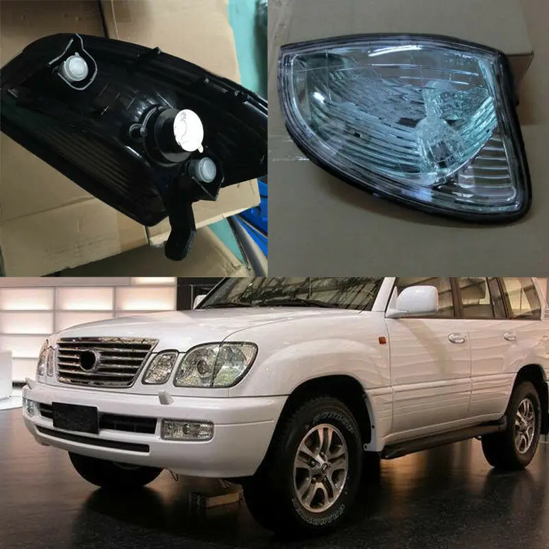 Для Lexus LX470 1998-2007 автомобильный передний бампер указатель поворота угловая лампа без лампы