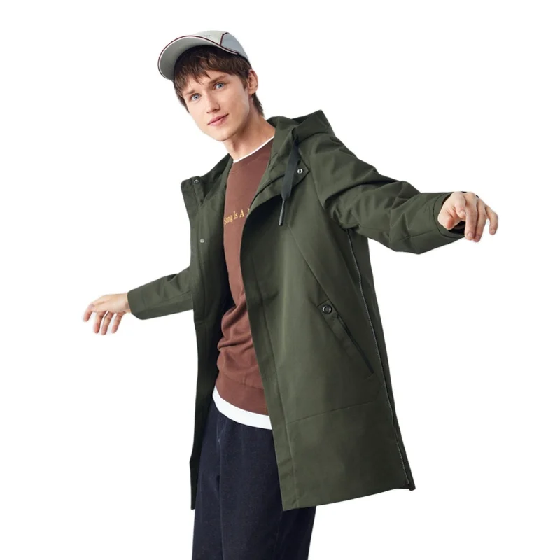 Ветровка Semir мужская средней длины тренчкот хорошее соотношение цены и качества