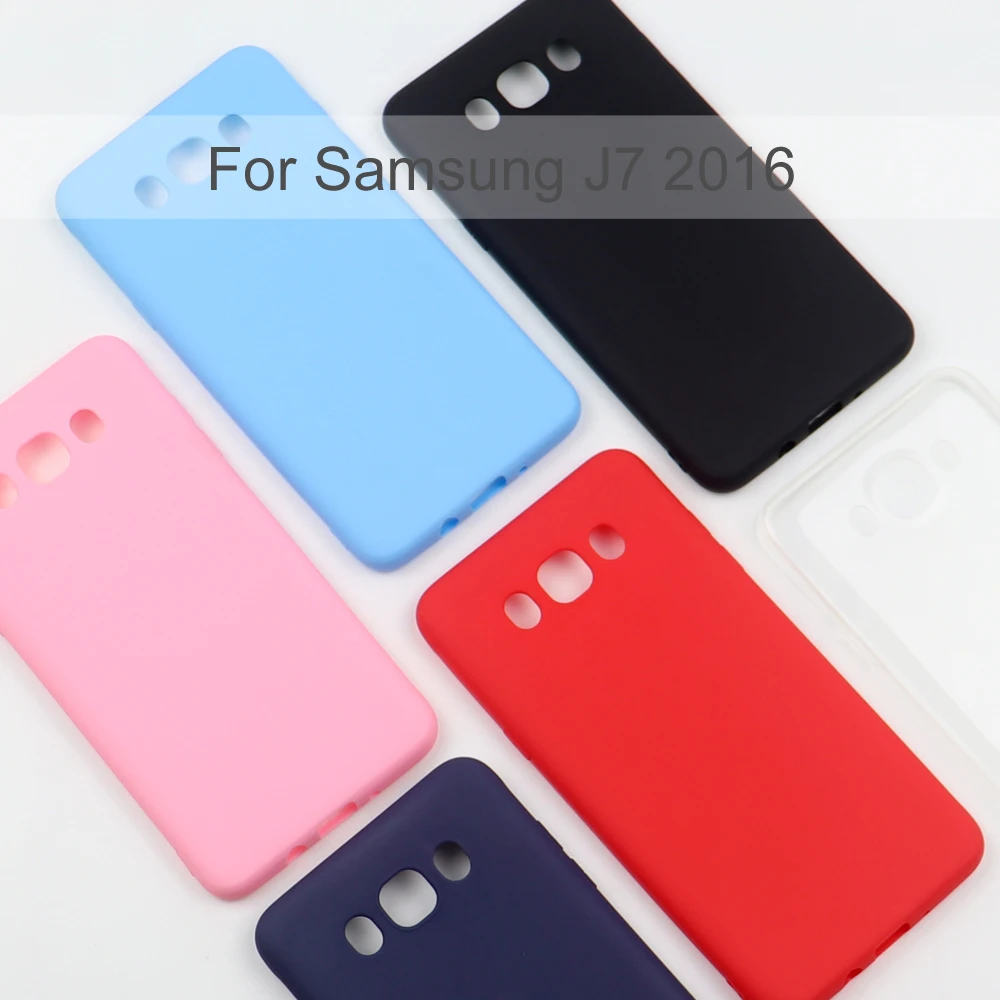 Силиконовый чехол для Samsung Galaxy J7 2016 мобильный телефон ТПУ мягкий чехол-накладка