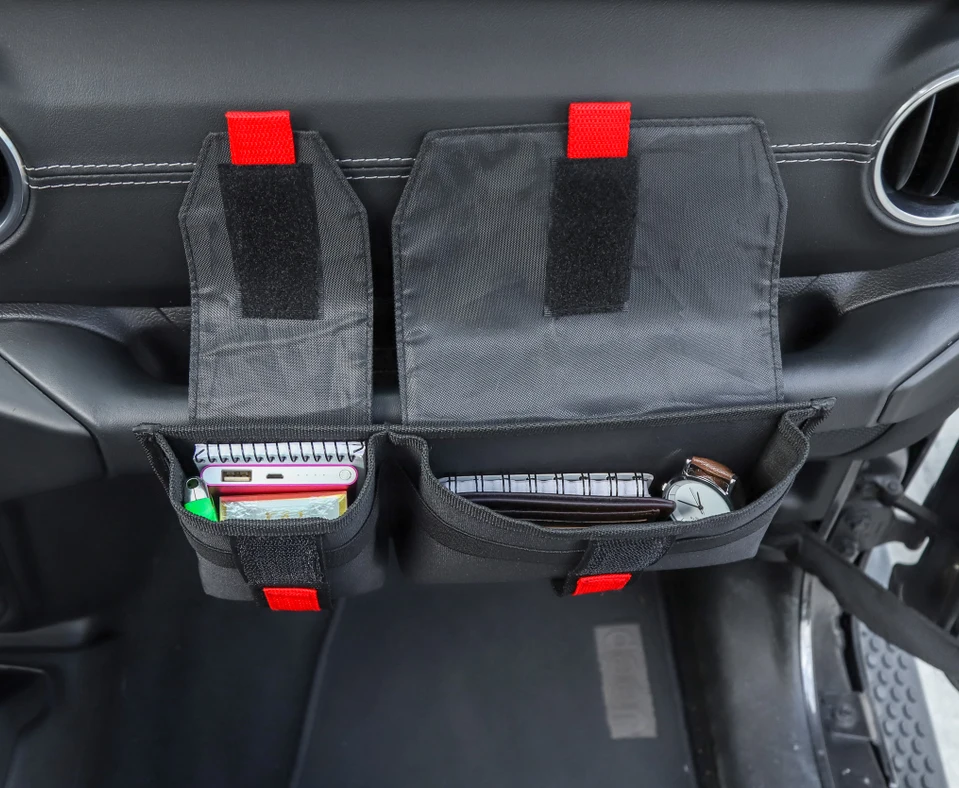 Автомобильная интерьерная сумка для хранения с ручкой co-pilot, водонепроницаемый Оксфордский отсек для уборки, подходит для Jeep Wrangler JK JL 2007-, аксессуары