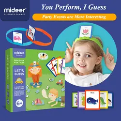 MiDeer настольные игры Пазлы 3-6 лет вы нарисовываете меня, чтобы догадаться игрушки родитель-ребенок интерактивные детские игры игрушка