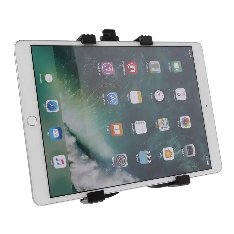 

Tablet Holder 7-11" Computer Retractable Bracket Clip Adjustable Self-Stick Tripod Mount Stand Accessories for Apple iPad LX9A