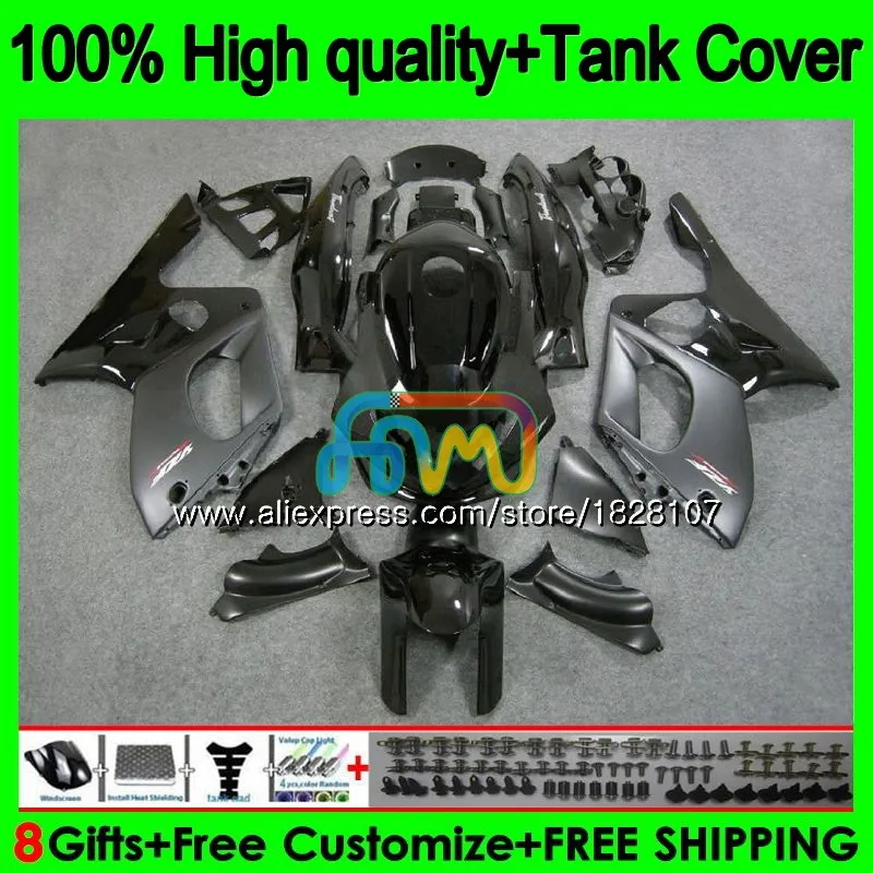 YZF600R для YAMAHA Thundercat 96 97 98 99 00 01 02 72BS. 16 YZF-600R YZF 600R 1996 1997 1998 1999 2000 Черный 2001 обтекатель