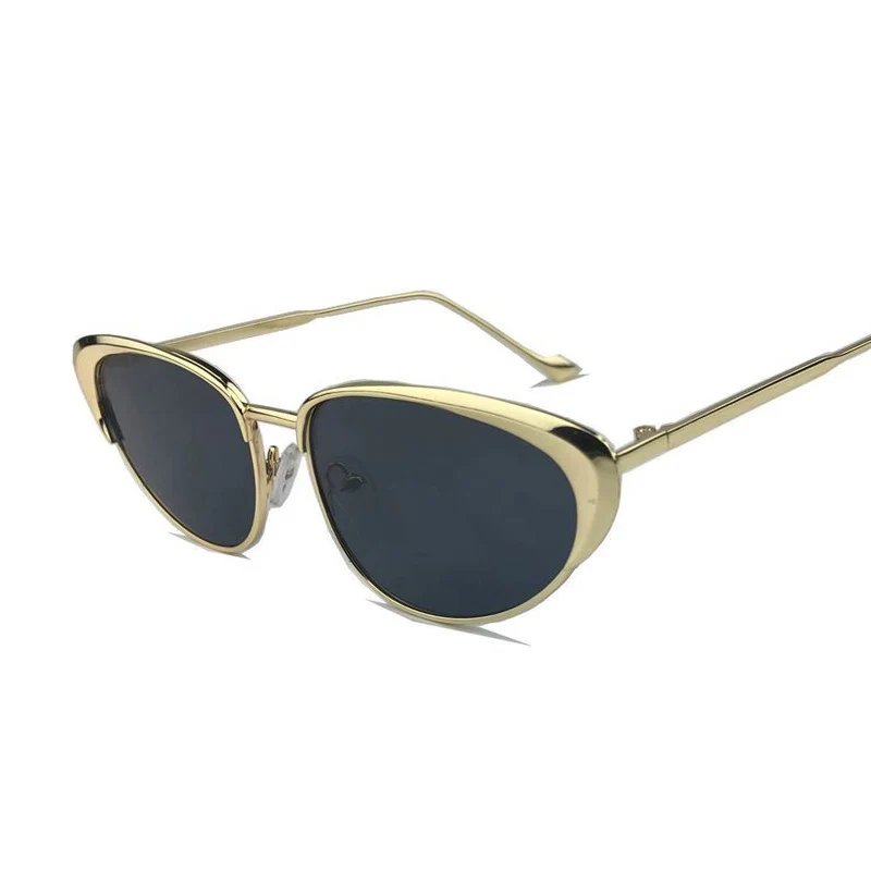 

Vintage Cat Eye Sunglasses Women Men Luxury Retro Oval Sun Glasses Male Luxury Brand Designer Sunglass Shades UV400 Oculos Gafas