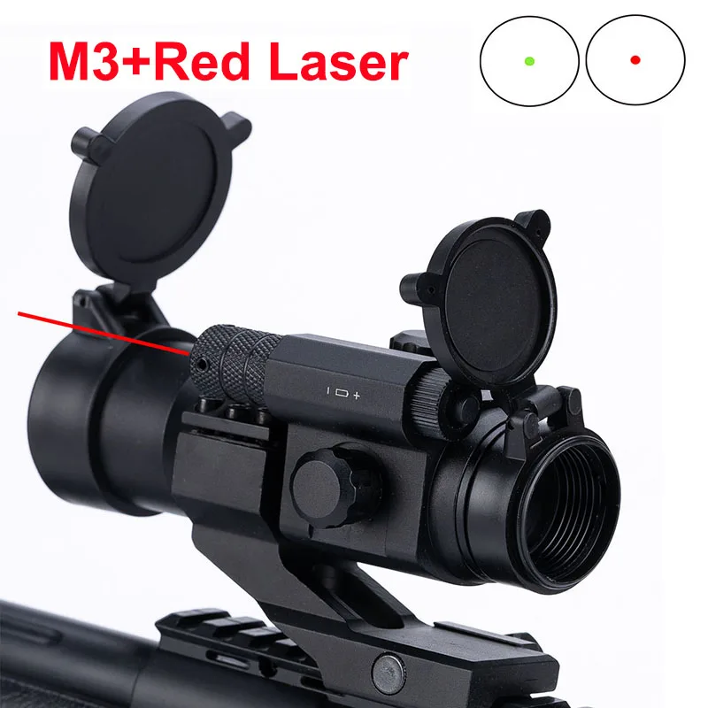 M3 Red Green Dot Laser Sight Hunting Optics Riflescope Military Airsoft Air Gun Accessories for Picatinny Cantilever Mount | Спорт и