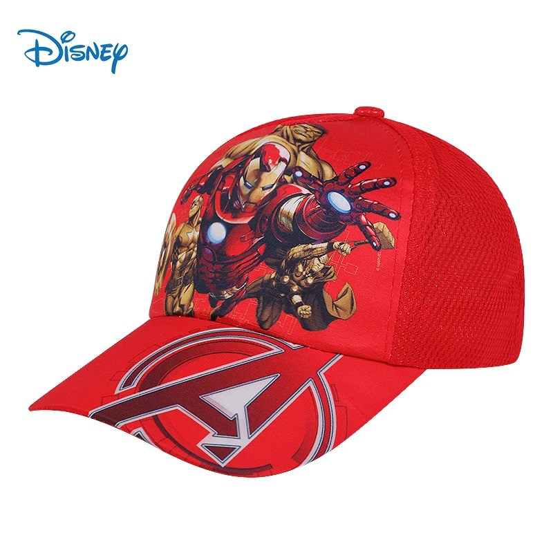 Disney Marvel Children's Hat Avengers Spider-Man Kids Boys Girls Baseball Cap Adjustable Sun Hat Casual Hat 3-8 Years Old balmain baseball cap