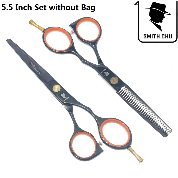 LZS0061 no bag 55 5," Smith Chu для стрижки волос истончение ножницы для укладки стали парикмахерские ножницы Stylist бритвы Профессиональные парикмахерские инструменты LZS0020 - Цвет: LZS0061 no bag 55