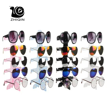 

5-layer Rack Plastic Sunglasses Display Glasses Storage Display Rack Glasses Organizer Storage Holder Jewelry Counter Display