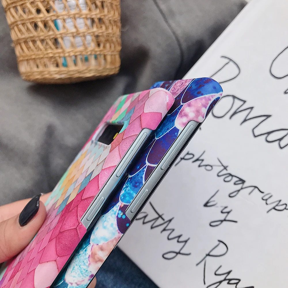 FLOVEME красочный светящийся чехол для samsung Galaxy Note 10 S10 Plus S9 Модный чехол для samsung A50 A70 A30 чехол для телефона