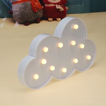 

Cloud Shape LED Light Battery Box Christmas Decoration Light String LED modeling light