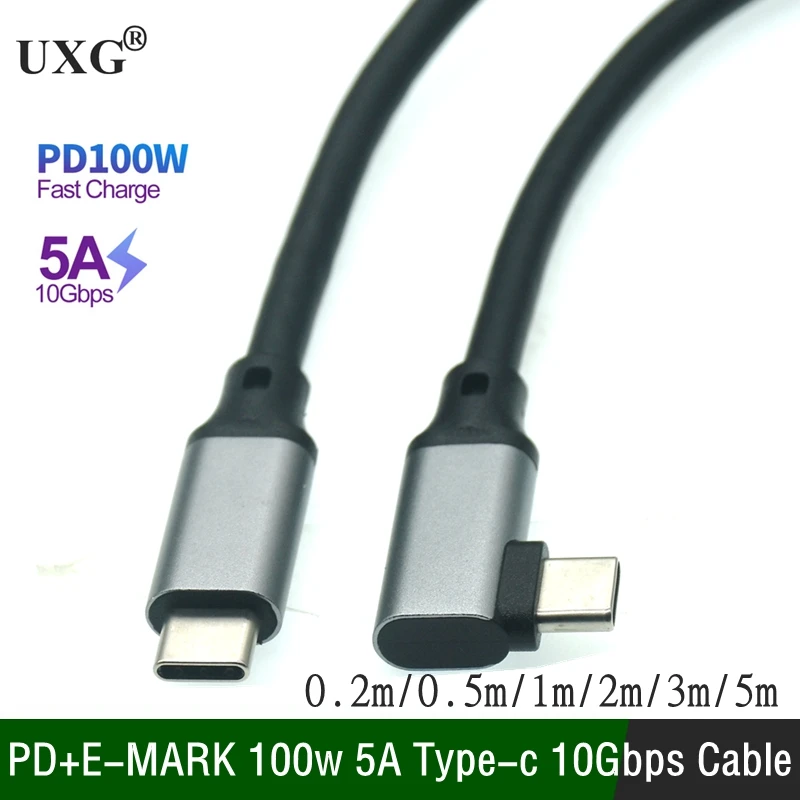 USB-кабель для ПК 5 А 100 Вт 10 Гбит/с 4K 60 Гц | Электроника
