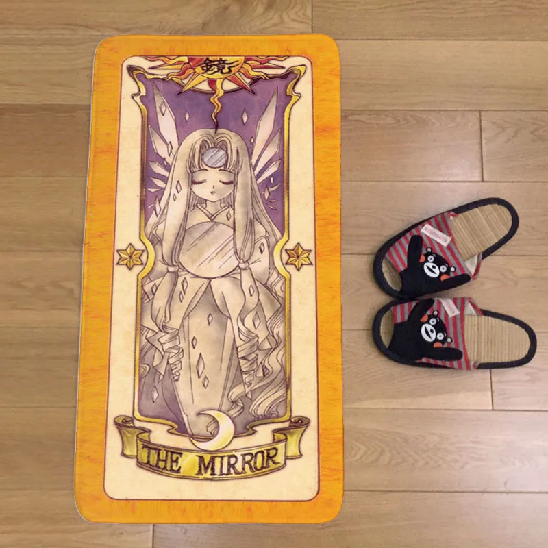 Cardcaptor Card Captor Sakur Magic colom Коврик для двери, коврик для пола, коврик для стула, ковер, ковер для дома, гостиничный, для жизни, противоскользящий