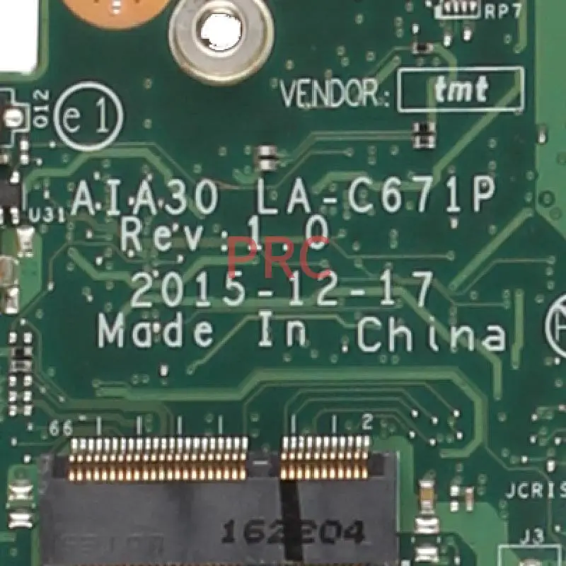 para Lenovo C2000 Celeron N3050 Computador Portátil Placa Mãe La-c671p Sr2a9 Ddr3 Notebook Mainboard 03t7439 Placa-mãe para notebook - Imagem 5
