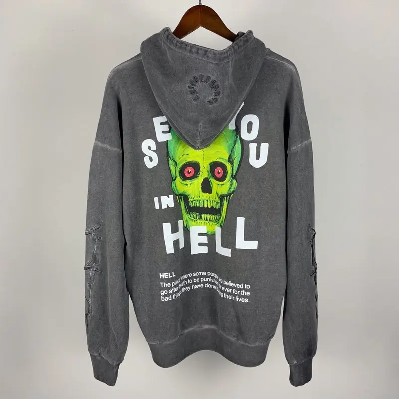 19SS c. E Cav Empt толстовки с капюшоном с черепом, портретом, Уличная Повседневная выбеленная толстовка с капюшоном в стиле хип-хоп, пуловер для мужчин и женщин