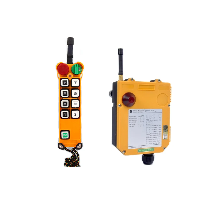 

crane transmitter and receiver F24-6 radio industrial remote control for crane hoist