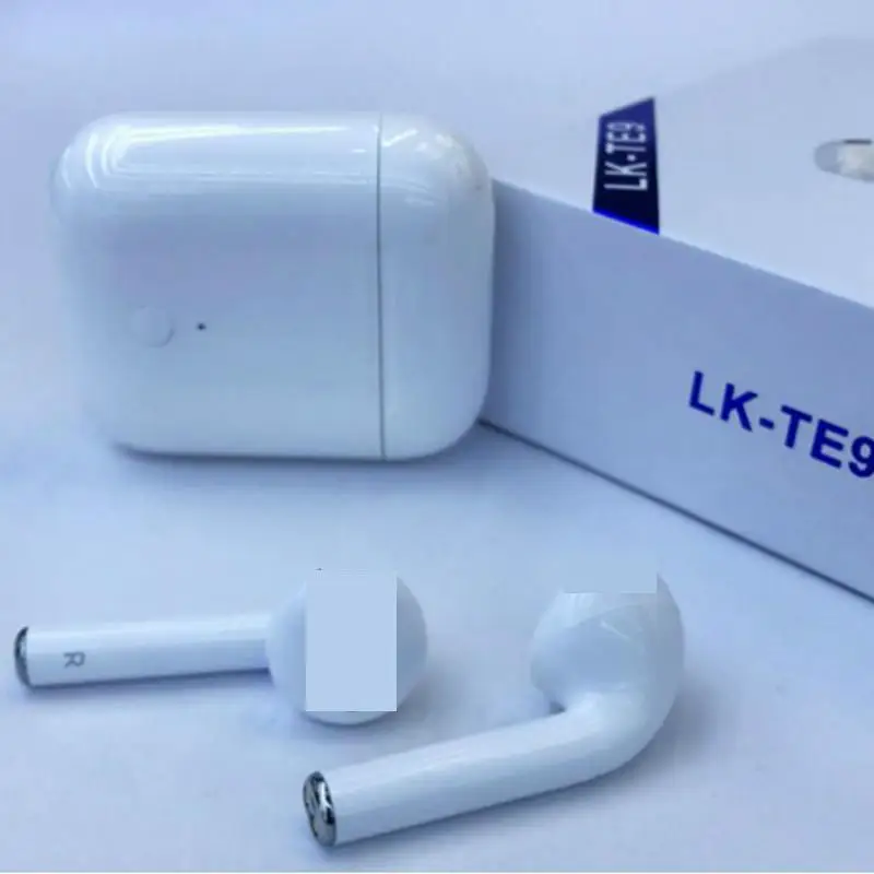 LK-TE9 sport wireless Bluetooth 5.0 headphone with pop-up window function connection Smart touch headset wireless charging