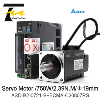 

Delta Servo Motor 750W B2 Series ASD-B2-0721-B ECMA-C20807RS 3M Wire 2.39N.M 5.1A Good Quality Use For Automated Industry