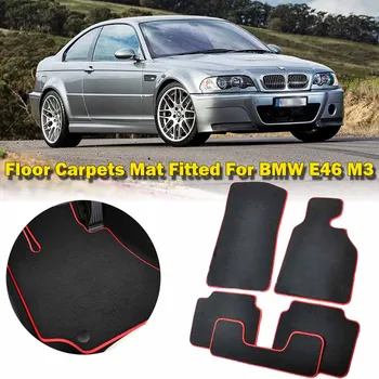 

Custom Fit Solid Nylon Auto Odorless Front+Rear All Weather Car Floor Mats Liner Protection Carpets For LH/RH BMW E46 1998-2005
