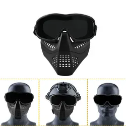 Военная Тактическая Маска для страйкбола Combat paintball маски на все лицо сверхлегкие тактические армейские маски CS