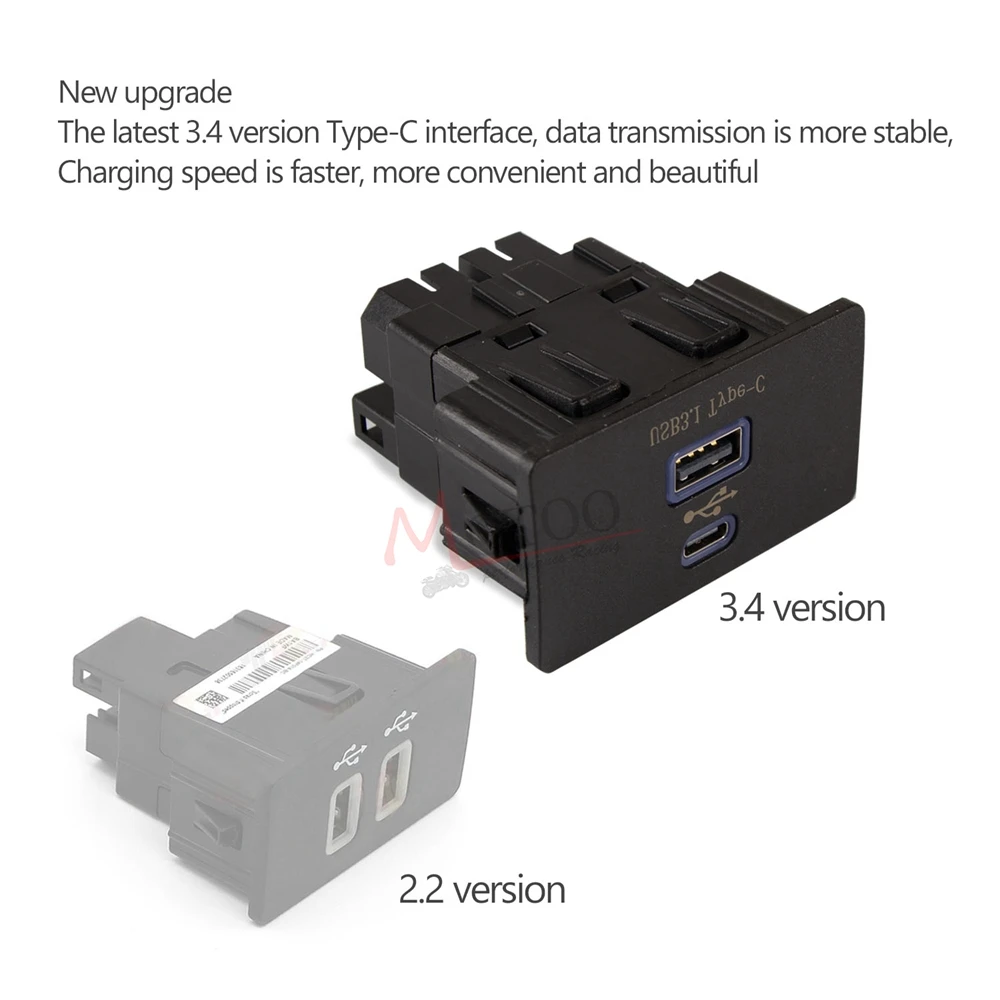 Reemplazo de módulo de interfaz USB Dual para Apple Carplay Ford Sync 3 solamente-Actualización de