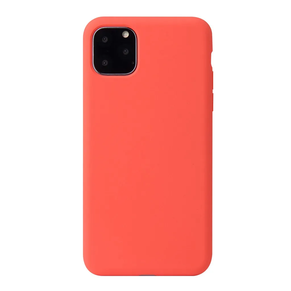 Силиконовый чехол для IPhone 11, чехол для IPhone 11 Pro 11 Pro Max, элегантный толстый противоударный, полная защита кожи Покрытие оболочки 19Sep