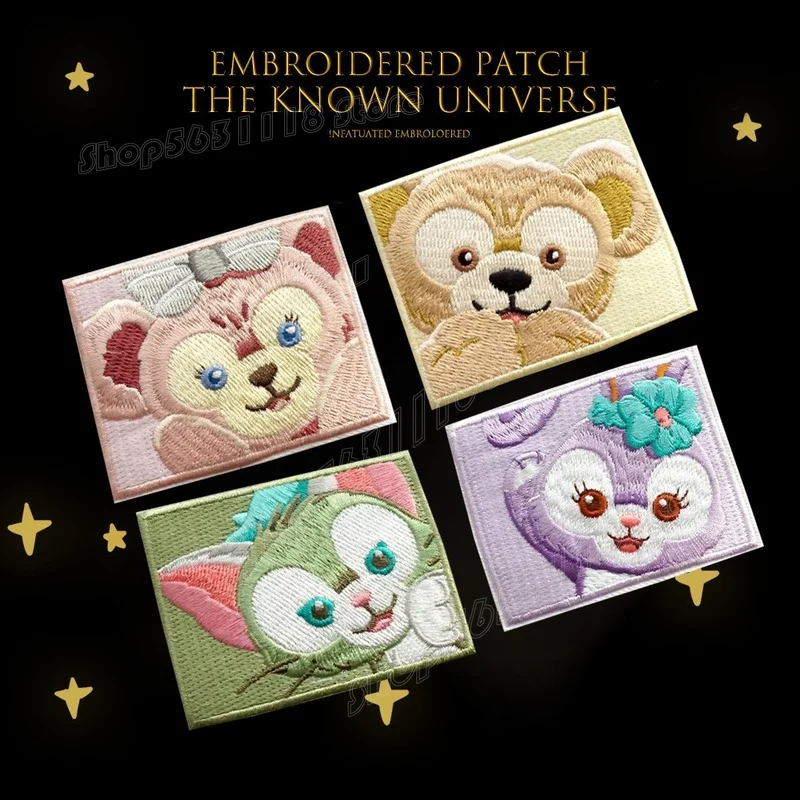 Disney StellaLou вышитые наклейки Duffy ShellieMay мобильный телефон чехол Longchamp украшение