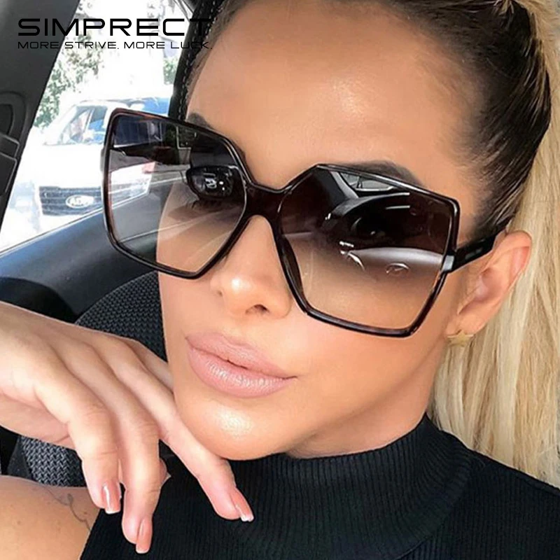 Солнечные очки SIMPRECT в стиле ретро UV400 женские винтажные солнцезащитные