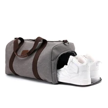 Мужская Дорожная сумка большой вещевой мешок независимые туфли хранения большой Фитнес сумки, ручные сумки, Чемодан сумка черного цвета