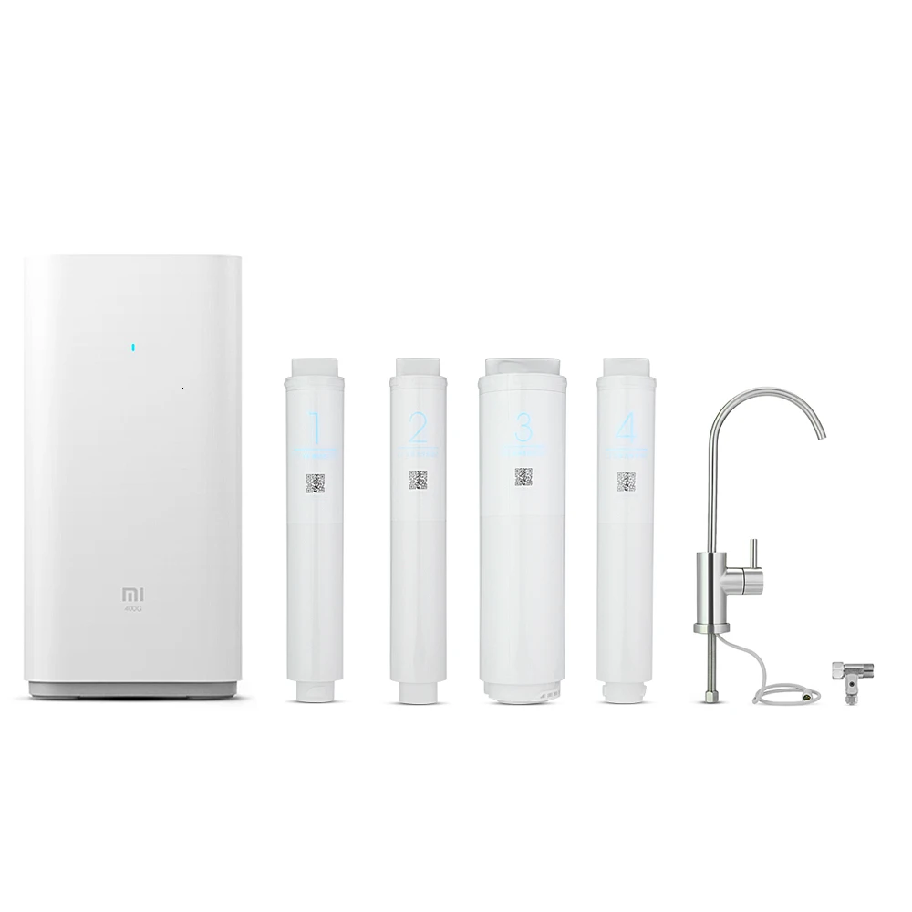 New Original Xiaomi Mi Water Purifier Watering Filters Support RO Purification Technology Wifi App