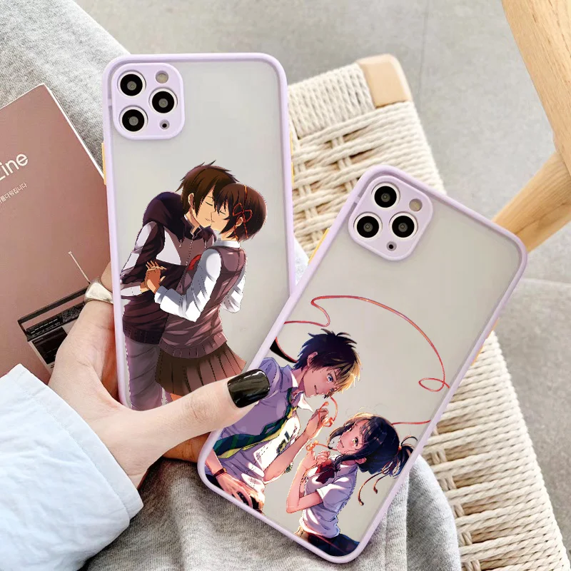 Makoto Shinkai Anime-Inspired Phone Case Cover
