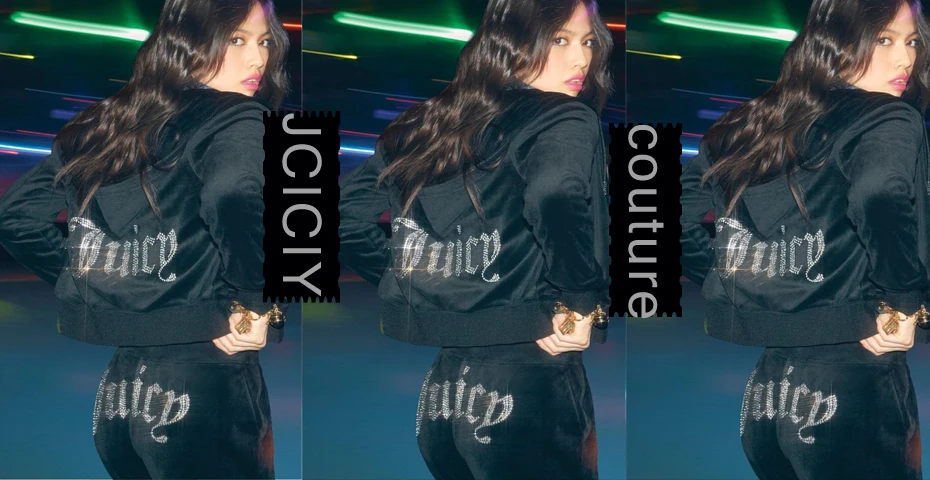 YICIYA Juicy Tracksuit Spring/Fall 2022 Women's Brand Velour Tracksuit Suit Women Velvet Zipper Sweatshirt And Pants Fat Sister