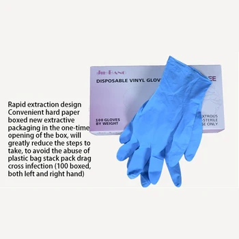 

100pcs XL Disposable Latex Rubber Gloves Household Cleaning Experiment Catering Gloves For Hospital Food Garden Gloves