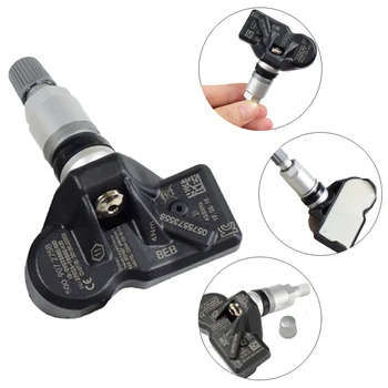 

4pcs 433Mhz TPMS Sensor Tire Pressure Monitoring Sensor For Audi RS4 Q7 Q5 Q3 R8 A6 (C7) R8 (42) R8 (4S) 5Q0907275B 5Q0907275