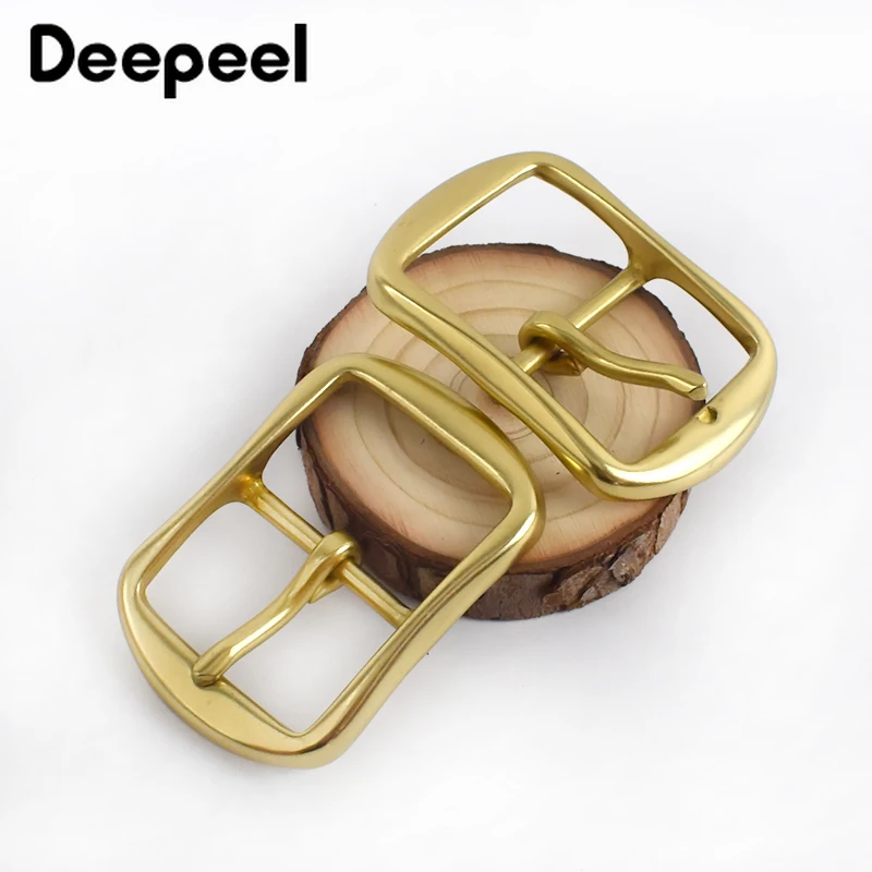 Deepeel 1 шт. твердой латуни с металлическим ремнем и пряжкой для мужчин женщин